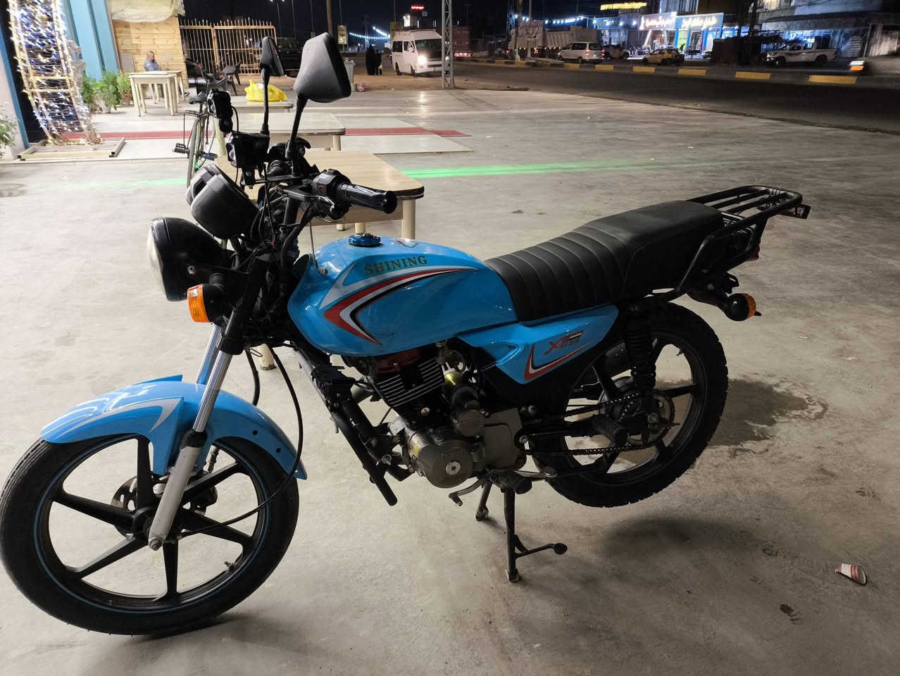 سلام عليكم دراجا شاينك لبيع رقم وسنوسا بسمي رقم كربلاء مشروع وطني  2023 طالعا 2024 لدراجا جديدا كفالا عاما سعرها 1850 وبيها مجال وبل خدما رقمي بي واستاب ***********
