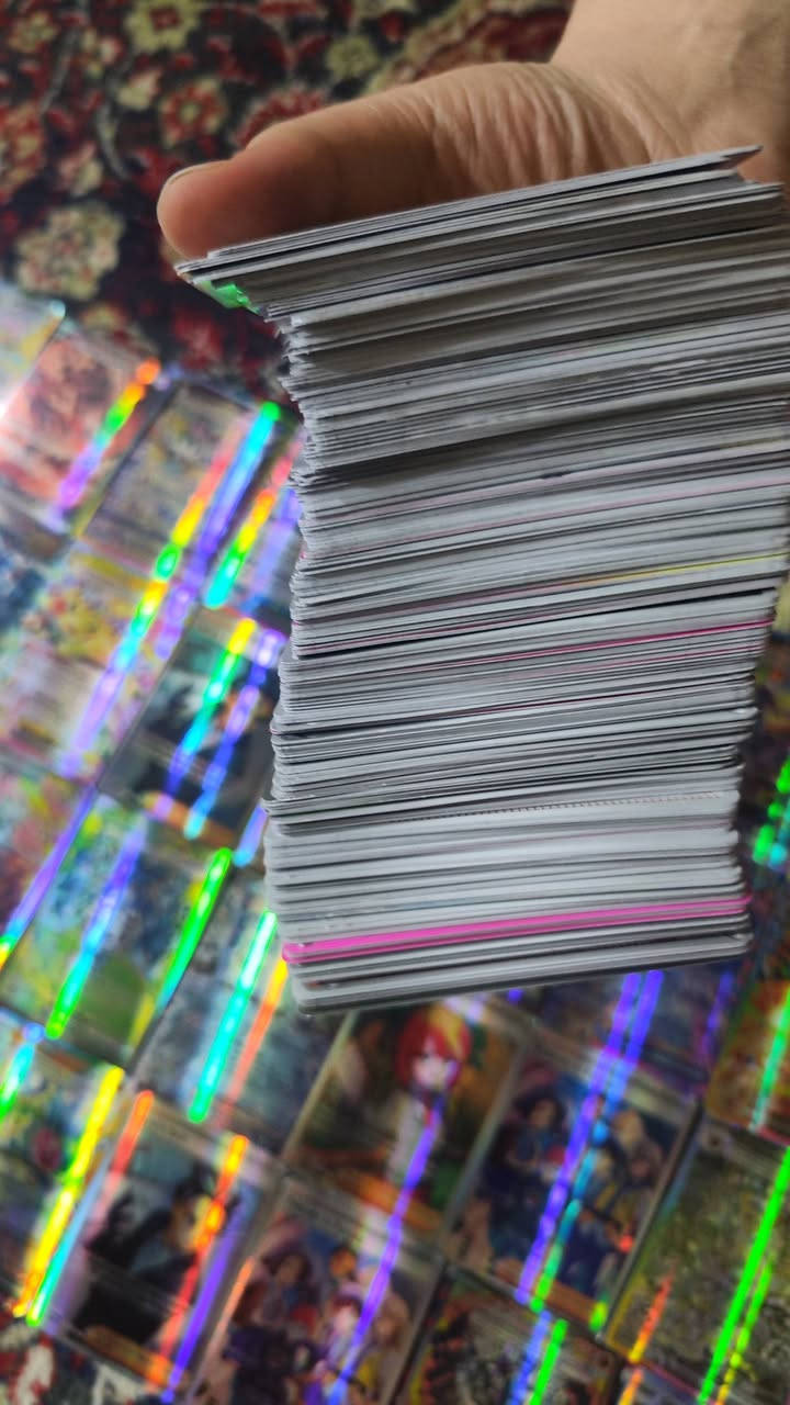 بطاقات بوكيمون 345 بطاقة بدون فسفورة و 36 بيهن فسفورة الي تخدمه يراسلني يوجد توصيل


**إذا كنت صاحب هذا الإعلان وتريد حذفه لأي سبب، رجاءا أرسل رسالة إلى الدعم الفني**