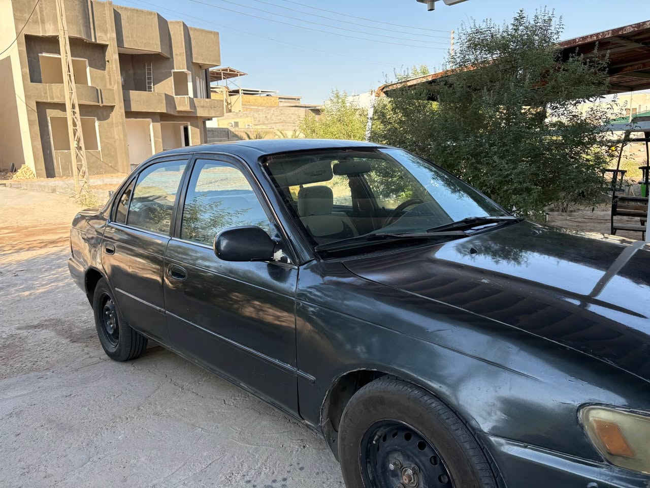 السلام عليكم كورلا ١٩٩٤ للبيع 
السياره ايسر بلاد 
رقم (ذي قار)
السياره مكفوله كير و تبريد و شاصي و ضربه قويه 
السياره يحتاج الها صبغ 
سعر السياره ٥٧ ورقه 
عنواني بصره 
*********** 
***********
اتصل و بلخدمه ابو الخصيب, البصرة
