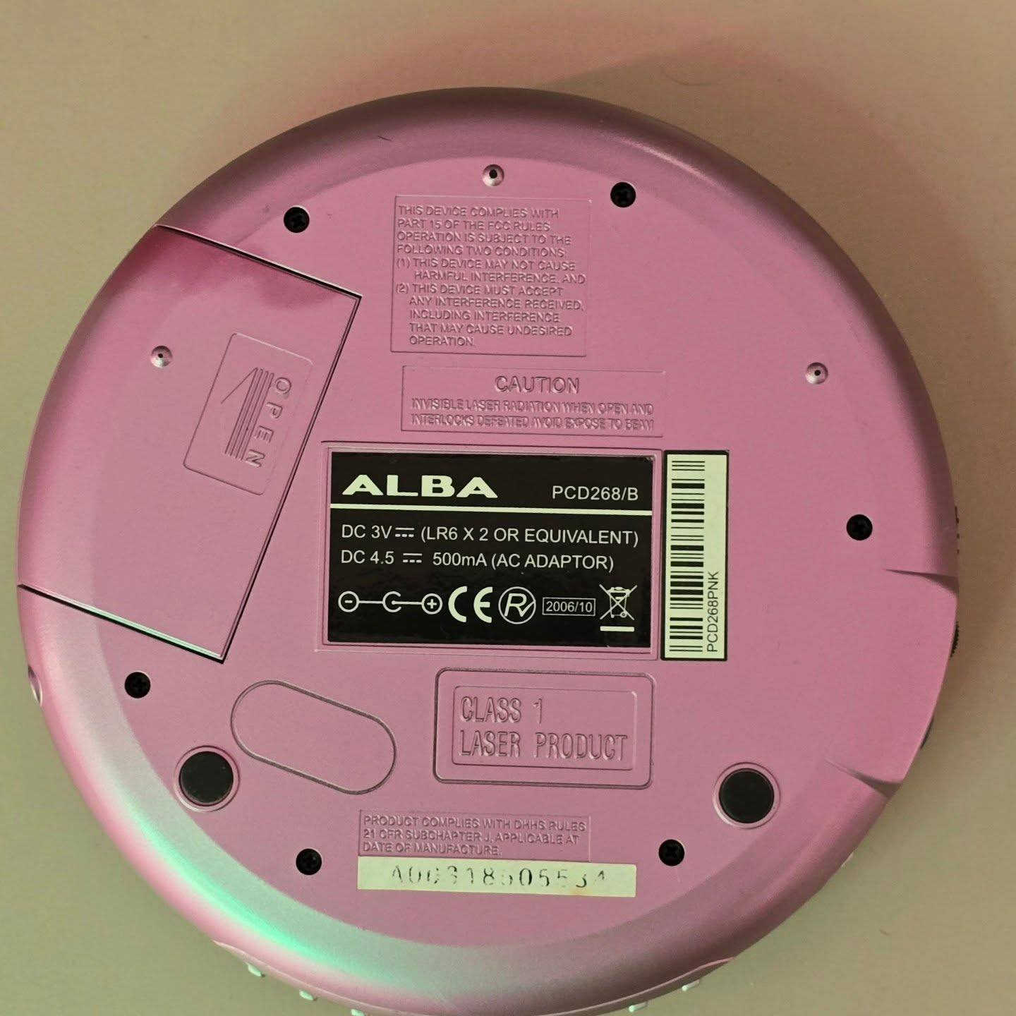 مشغل اقراص محمول ALBA اصلي 
⭕️مستعمل⭕️
تجي وياه جنطة 
السعر: 40 الف.
توصيل بغداد 5 , محافظات 6 
لا يوجد ضمان او ارجاع بعد الاستلام
Tags: مشغل سيديات ، مشغل اقراص ، cd player


**إذا كنت صاحب هذا الإعلان وتريد حذفه لأي سبب، رجاءا أرسل رسالة إلى الدعم الفني**