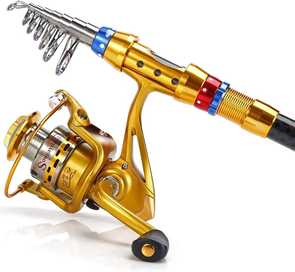 مجموعة صنارة صيد تلسكوبية من ألياف الكربون مع بكرة صيد دوارة 14 BB، لون ذهبي (مشابهة للمنتج في الصورة والذي يحمل علامة Supertrip AF5000).
سعر 30


**إذا كنت صاحب هذا الإعلان وتريد حذفه لأي سبب، رجاءا أرسل رسالة إلى الدعم الفني**