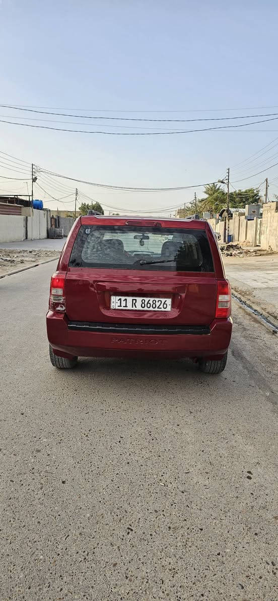 جيب باتريود 2008 ،،،،،،***********
رقم نكليزي بغداد مشروع وطني
وارد امريكي ضرر جدا بصيط 
جاملغ  امامي بدون دواخل
سنويه جديده بسمي
كير ومكينه مكفولات
 4,سلندر حجم 2400
تخم تاير نضيف 
فتحه سلايت روف
صبغ حزام جماليه بدون ضرار
مكاني بغداد مدينه الصدر سعر 78
رقم ***********
