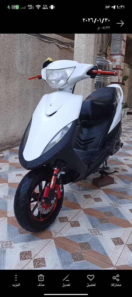 سلام عليكم دراجه ماكس عدله للبيع السعر خاص بكاني ديالى الخالص(بيع او مراوس حسب القناعه)


**إذا كنت صاحب هذا الإعلان وتريد حذفه لأي سبب، رجاءا أرسل رسالة إلى الدعم الفني**