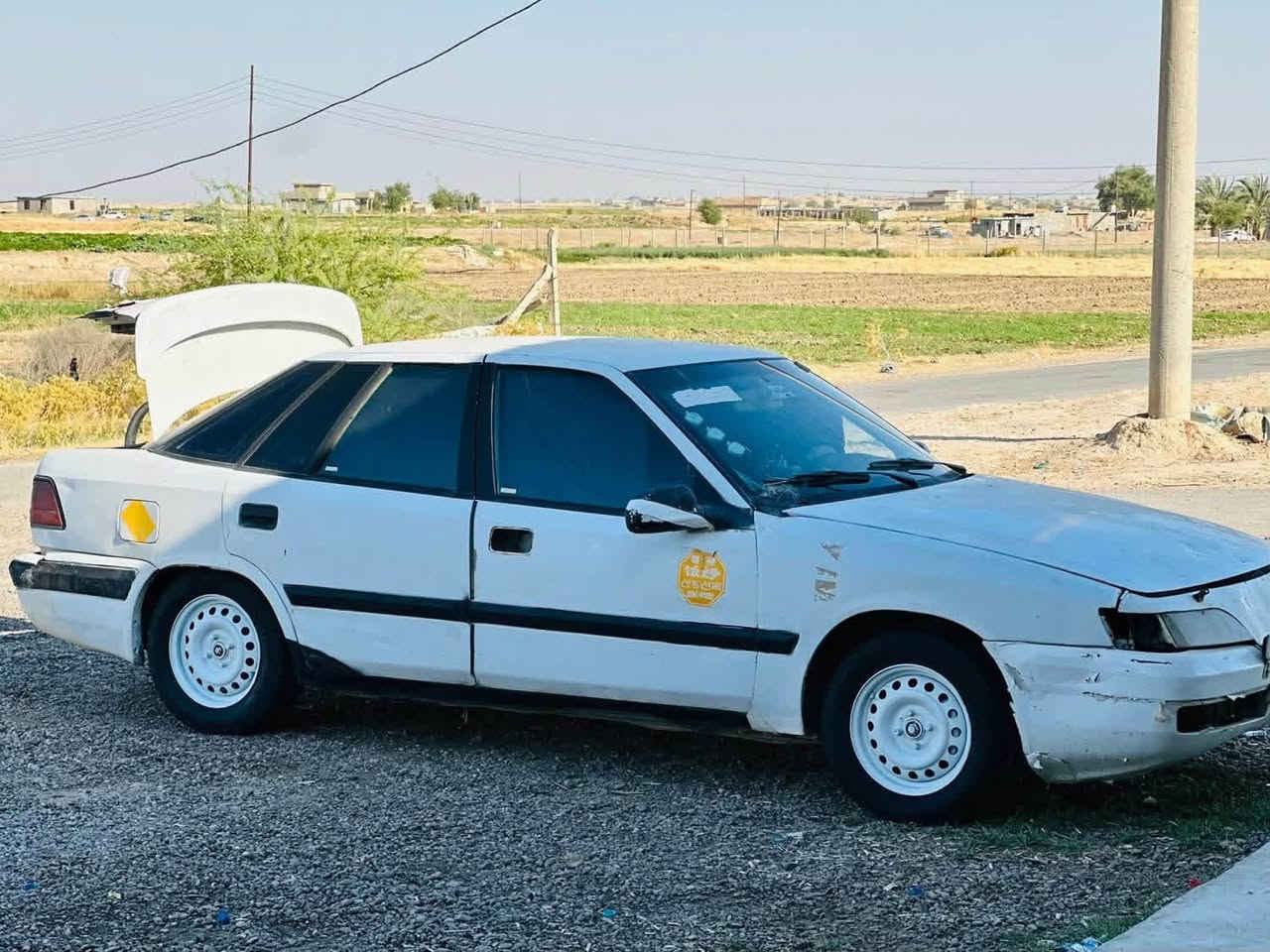 ‏موديل 93 سيارة جديدة ماعايزها  كل شيء كلها شغالة تايرات جد صارلها  شهر شديتهن  سعرها 14 ورقة وبيها مجال الطيبين  الرقم كركوك صاحبها ما اندل له وسنوي موجودة عندي صاحبها  وموجود بكركوك  الستفسار ‭***********‬
