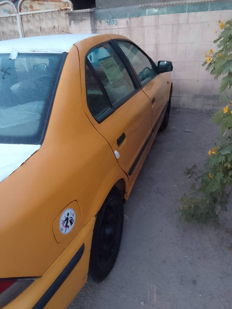 السلام عليكم سمند 2011 سيارة مكينة كير تخم تاير كلة جديد بية جاملغ مبدل هية غرامة مصفرة ورقم الانكليزي السعر 31 بية مجال ***********
