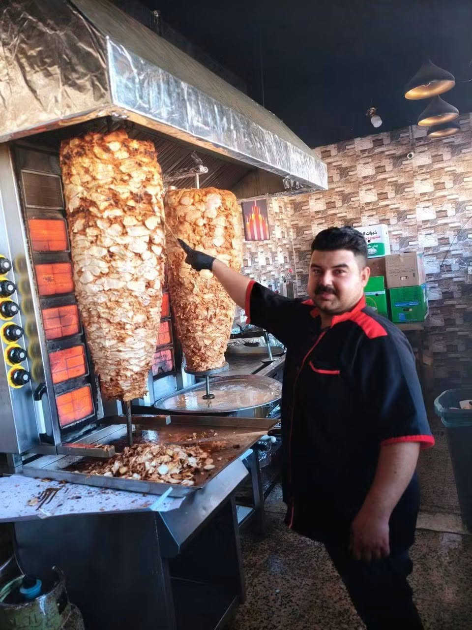 عروووض ناررر للمناسبات والاعراس
مستعدين لتجهيز كافه الاعراس والمناسبات
لفه كص صمون زهور لبنان 1500 مع ببسي وماء
بدون ببسي وماء 1250

لفه كص صمون صلاح الدين 1250 مع ببسي وماء
بدون ببسي وماء 1000
وجبات:
وجبه صمون زهور لبنان مع صلصه وفنكر+ببسي وماء 2250

وجبه صاج مع صلصه وفنكر+ببسي وماء 2500

العنوان:صلاح الدين تكريت القادسيه شارع البلاج مقابل قاعه وناسه
***********
***********

تجهيز اعراس ومناسبات فقط
