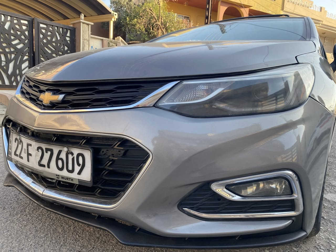 السلام عليكم
شوفرليت كروز 2017 الشكل الجديد 
مكينة 14 تيربو LT 

السعر (105) 

حادث السيارة بوند وجاملغ 

السيارة ماشية 121 ميل 

فول مواصفات 

بانوراما 
أربع أبواب بصمة
بصمة تشغيل
تشغيل عن بعد 
بصمة صندوق
شاشة كبيرة كار بلي + كاميرا 
كشنات هيتر + كشن السايق كهرباء
سماعات BOSE
فووول تحكمات سترين .. كروز سرعه .. لايتات ليد .. بكلايت ليد ..

رقم أربيل الجديد سنوية نافذة إلى 2029
شرط التحويل

مكلف بالنشر للتواصل ‭0777 140 0236‬
