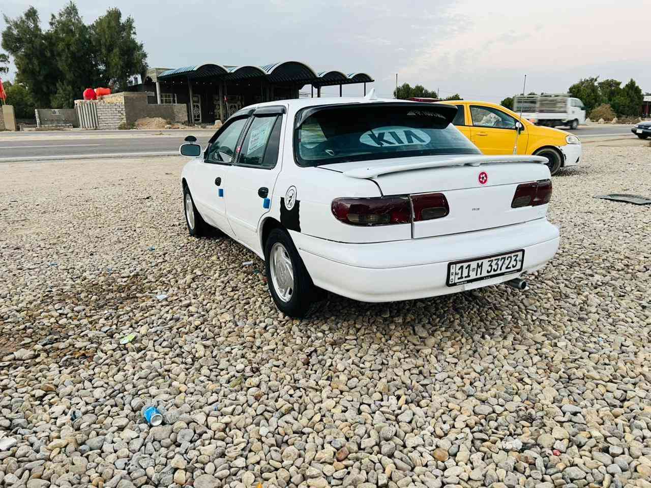 كيا سيفية للبيع
موديل 1996
كير اوتماتيك 
رقم بغداد دولي 
سنوية مشروع وطني 
هزة جديد 
تخم تاير جديد 
كهربائيات كله شغاله 
كفالة عامة من ضربة وكص 
صبغ جمالية فقط 
مكينة مسكر 
صدر أمامي وخلفي جديد 
***********
مكاني بابل شوملي 
السعر 38 بيه مجال بسيط
