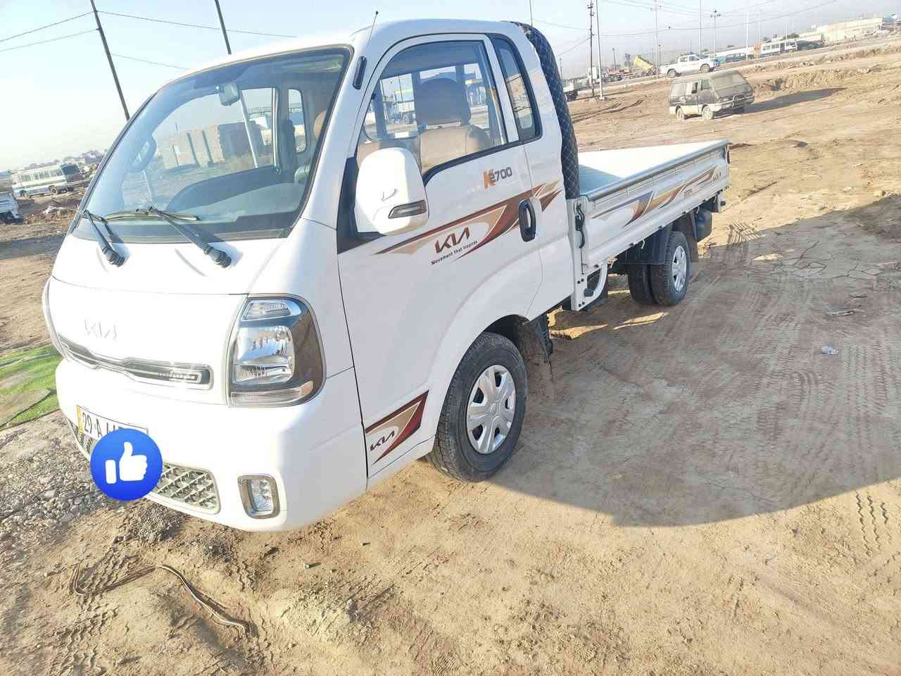 سلام عليكم ورحمة الله 
#للبيع كيا بنكو 2700
موديل 2024
رقم واسط انكليزي 
تحويل مباشر  عنوانها ذي قار قضاء الفجر
سياره مكفوله ماشيه 38 تخم تاير فرشه بدي جديد اصلي ام الباركود 
سعرها 162$ترهم بيع او مراوس حسب الاتفاق
رقم الهاتف***********
