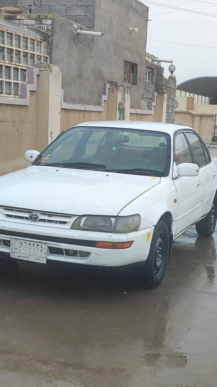 سياره كورله مديل 93 سنويه ماصاقطه راعيها يريد يداور سياره مشروع وطني محرك بي خيط بخار ضربه مالتها بجاملغ الايسر مثل ما موضح بصوره سعر السياره 45 ورقه وبيها مجال حك الجيه مكان نجف رقم الهاتف ***********
