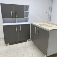 كاونتر MDF • سنك مرمر • توصيل بغداد مجاني