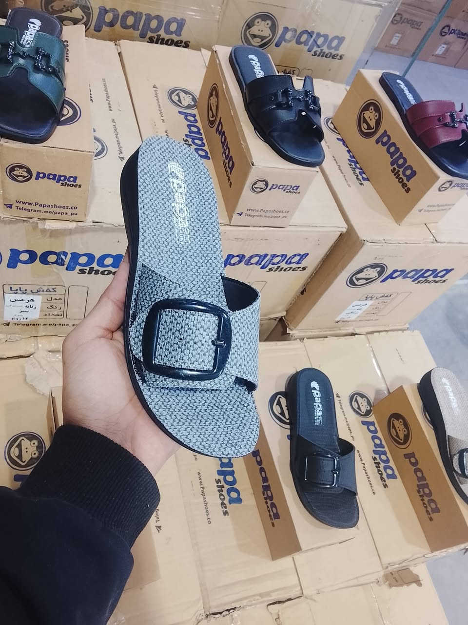 شحاطات نسائية قياسات من 37ل41
الكارتون درزن موديلات مخيط توحيد اسعار🔥🔥🔥
زوج 3ونص الكارتون درزن 42الف متوفر خدمة توصيل بصرة وكافة محافظات العراق راسلني خاص ادزلك كل موديلات حصررررأ الجملة احجز ***********
