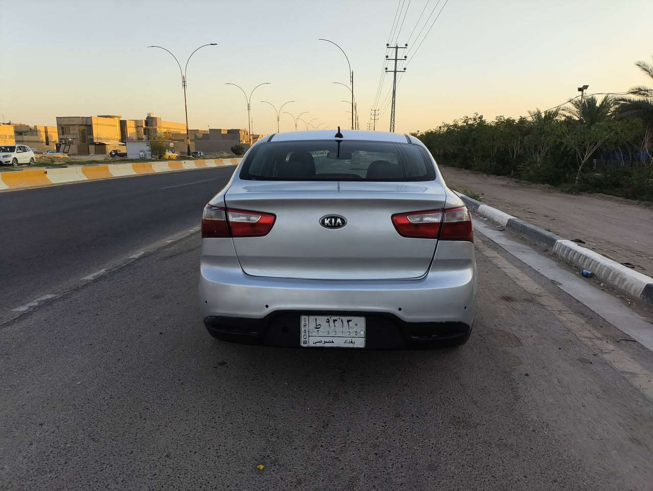 للبيع كيا ريو موديل14 وارد امريكي حادثها جاملغ خلفي فقط ومرشوشة حزام اثر جراد بدون دواخل ماشية 85الف كير مكينة تبريد جاهزات رقم بغداد تحويل مباشر السعر 67 مكاني كربلاء ***********
