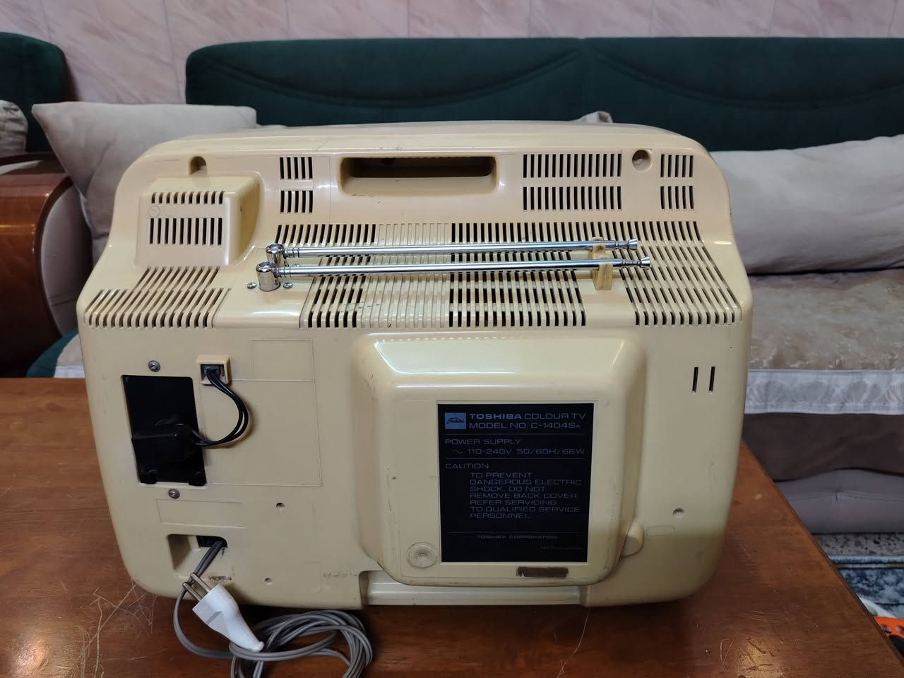 السلام عليكم
تلفزيون
توشيبا
حجم 14
نضافة عالية جدا
بلادي
السعر 100 الف
العنوان بغداد
الحبيبية
***********
يوجد توصيل
