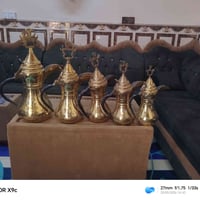 وبركاته سيت دلال نصراني نحاس ثقيل للبيع للاستفسار الإتصال 07811131751 ...