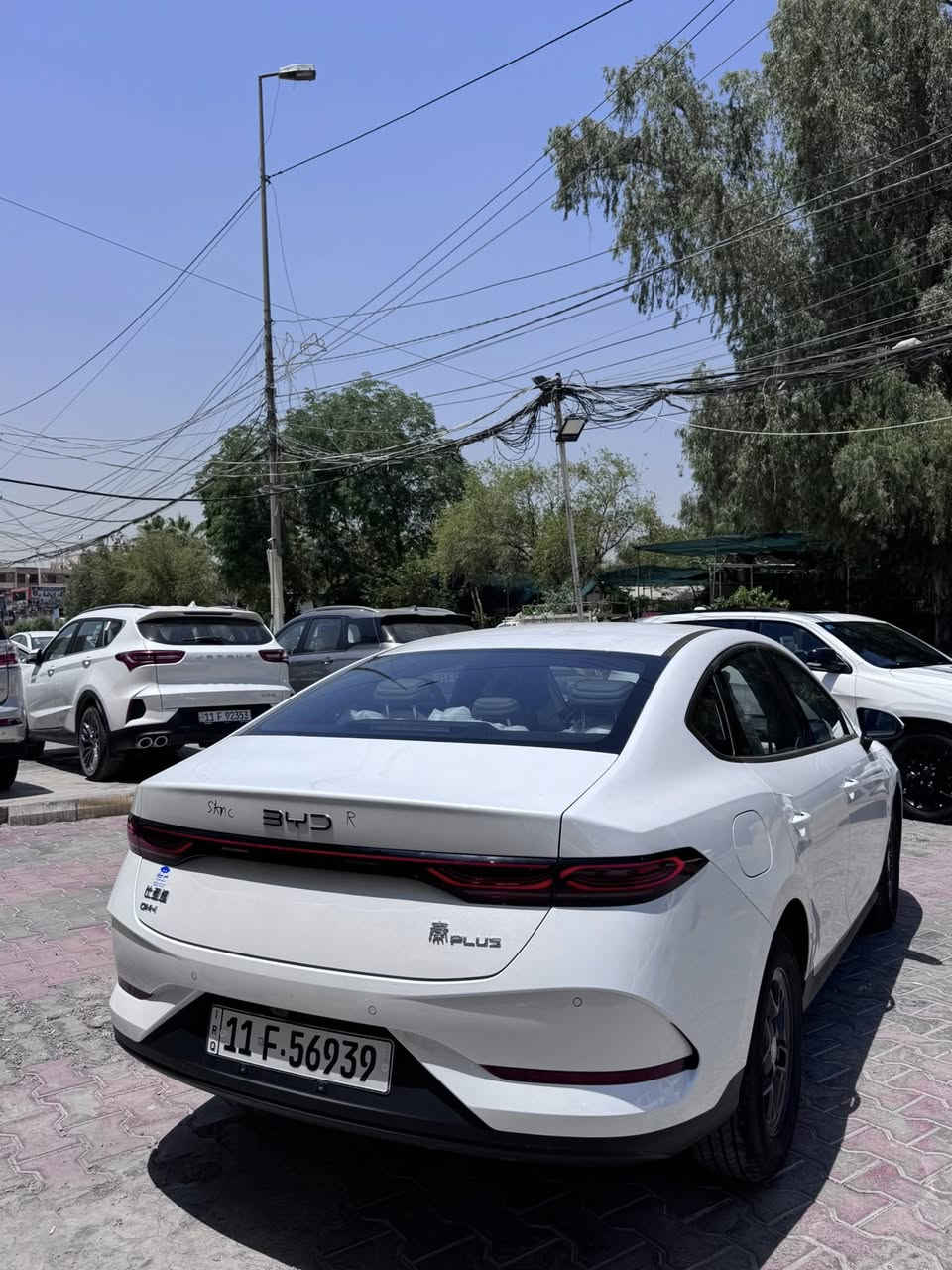 بي واي دي كين بلس | BYD Qin Plus
✨ زيرو
📍 رقم بغداد
💰 السعر: 19,400,000 دينار عراقي

💯 مكفولة كفالة عامة

🔥 مواصفات حديثة وفخامة واضحة
⛽️ اقتصادية جداً بالوقود
🚘 راحة عالية بالطريق
🖥️ شاشة وسطية كبيرة متعددة الاستخدامات
📱 دعم Apple CarPlay و Bluetooth
📷 كاميرا خلفية وحساسات اصطفاف
🔑 تشغيل بصمة ودخول ذكي
❄️ تبريد ممتاز وتكييف أوتوماتيكي
🛋️ مقاعد جلد فاخرة مع رحابة داخلية مميزة
⚡️ أداء سلس وثبات عالي أثناء القيادة
💡 إنارة LED أمامية وخلفية بتصميم عصري
🧳 مساحة صندوق واسعة مناسبة للعائلة والسفر

🎨 متوفرة بخيارين فاخرين للداخل:
✔️ داخل زيتوني جلد
✔️ داخل أبيض جلد

♻️ متوفر عدنا:
✔️ تحويل مباشر ثاني يوم
✔️ بيع • شراء • مراوس على جميع السيارات

📲 للتفاصيل أكثر
راسل الأرقام الموجودة أو زورونا بموقعنا 

📱***********  
📱*********** 
📱***********  

📍 العنوان
بغداد – الكريعات – شارع المعارض – معرض علي شاكر

