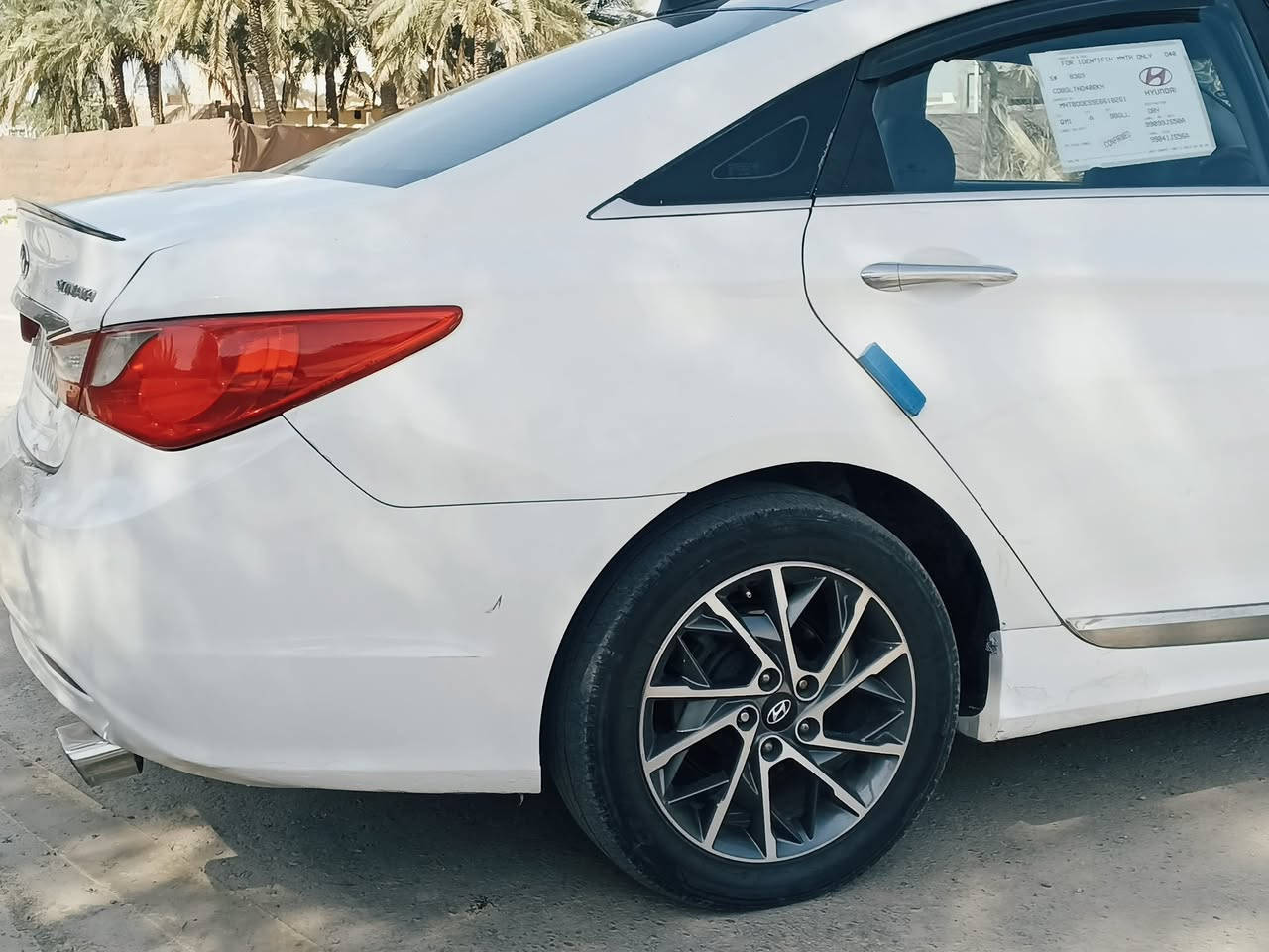 سو ناتا  موديل 2013 مكينه و كير وحداديه وتبريد كفاله وارد امريكي حادث جاملغ خلفي وباب رقم شمالي تحويل جديد  السعر 93  وبيه مجال بصيط 

‭0777 657 4520‬
