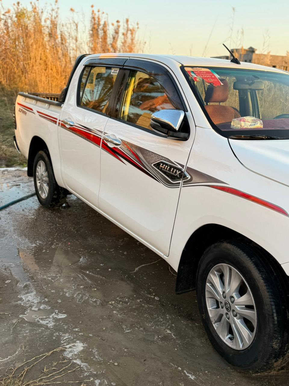 السلام عليكم هايلكوس موديل 24 مكفوله كفاله عامه ماشيه 72 الف وقابله للزياده رقمسليمانيه بأسمي مكان السياره ديالى الوجيهيه السعر ع الرقم ‭0772 776 8318‬ 
اني مكلف بالنشر
