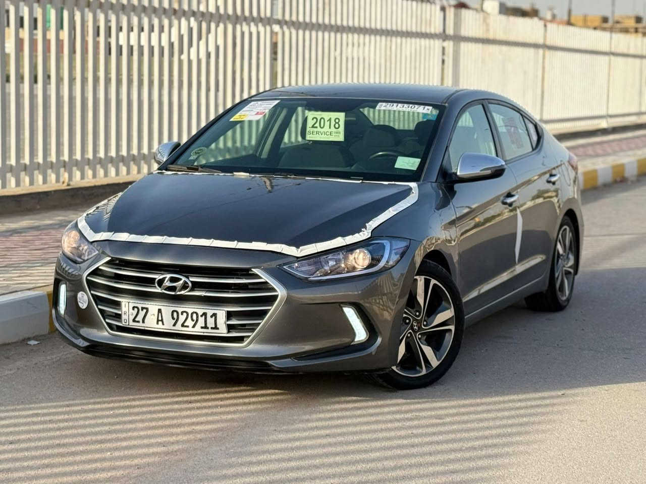 يا الله سلام عليكم انتره موديل 2018حره تحويل ثاني يوم  ضررها جاملغ وبنيد ورشات صبغ خفيفه جاهزه السياره لاخير كير ومحرك وحداديه تبريد ثلج ❄️ مكان سياره ناصريه شموخ سعر ب 113وبيها مجال رقم ***********
