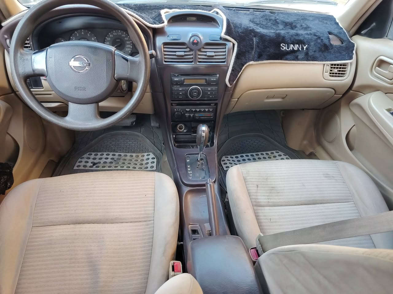 نيسان سني موديل 2007 محرك كير اوتو وتبريد بحاله جيد جدا السعر 80 مكان بغداد *********** جاملغ ين صبغ بدون اي داخل
