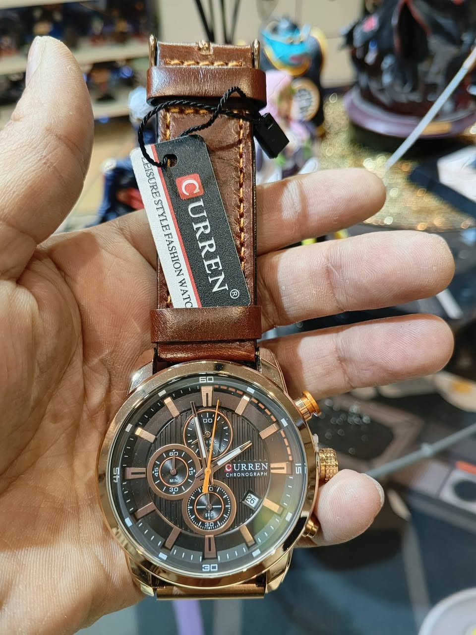 من رخصه الأدمنية
ساعه من شركة CURREN 
عرض خاص ب 17 الف سناتر شغاله مع كارت 
توصيل بغداد 5
محافظات 6
***********
