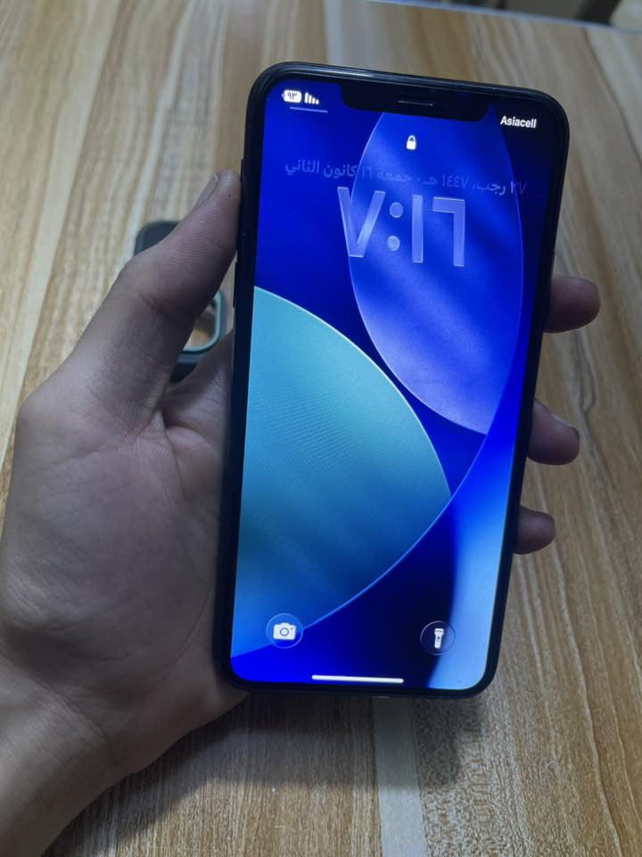 السلام عليكم ورحمة الله وبركاته آيفون11برو ماكس لون اسود ذاكره256بطاريه94الجهاز بمعنى الكلمه نضيف استخدام شخصي لاداخل تصليح ولاشايف الصيانه حته لزكه الكسر بيدي اشدها للمعلومه بطاريه94مامعلايه بلاديه مالته وصرفه بل شحن تجي وتشوف  أعيد وكرر ماداخل التصليح ولاشايف التصليح كامراته كلش حلوه {صوت+فيس إيدي +تصفح+كاميرات+صرف شحن +مكفول كفاله عامه تجي وتشوف بعينك}مكاني بغداد الشعله +السعر بل خاص لان حرامات ينكسر بسعره اخوتي ***********واتساب متواجد ☘️
