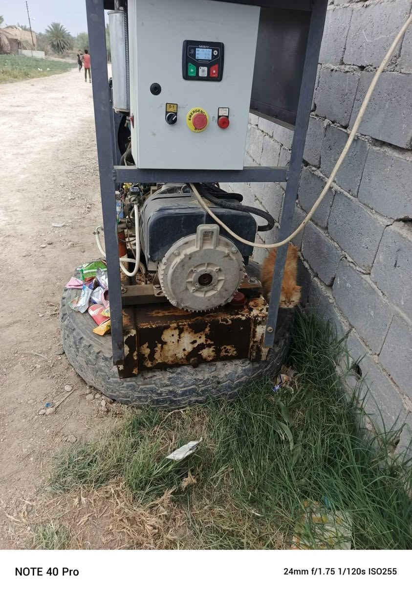 سلام عليكم مولد الى البيع سعر ٢٥ ورقه وبي مجال مكان بابل الحصوه ***********
