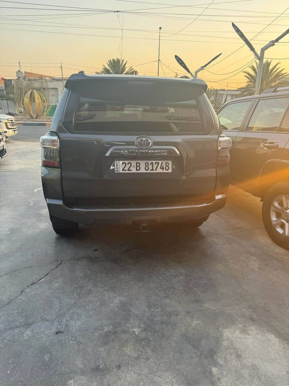 TOYOTA  4RUNNER   2021SR5 Premium
~ تويوتا 4 رنر  
~ وارد أمريكا  
~ موديل 2021
~ محرك 6 سلندر  / V6 
~ دبل أكسلة  4WD 
~ مواصفات SR5 
~ شاشة كبير  
~ كاميرا
 السعر283💵$
~ كشن جلدة كهربائية 
~ ويل كب كرومة 
~ حجم تايرات ١٧🌀
~ 7راكب 
~ ماشي45 ميل 
~ إيرباگ ستيرن راجع  شركة 100%  
‏شارع فلسطين ***********
 الاستفسار عن طريق الاتصال او واتساب
غير متواجد ماسنجر
