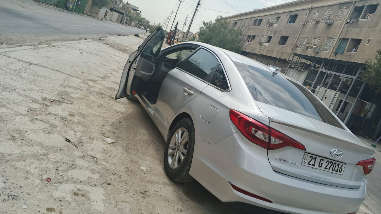مكلف بل نشر السلام عليكم للبيع سوناتا2017 وراد امريكي حادث خلفي وبابين كلير السيارة جاهزة بدون نواقص رقمها سليمانية بسمي  *********** مكانها بغداد الجديدة
