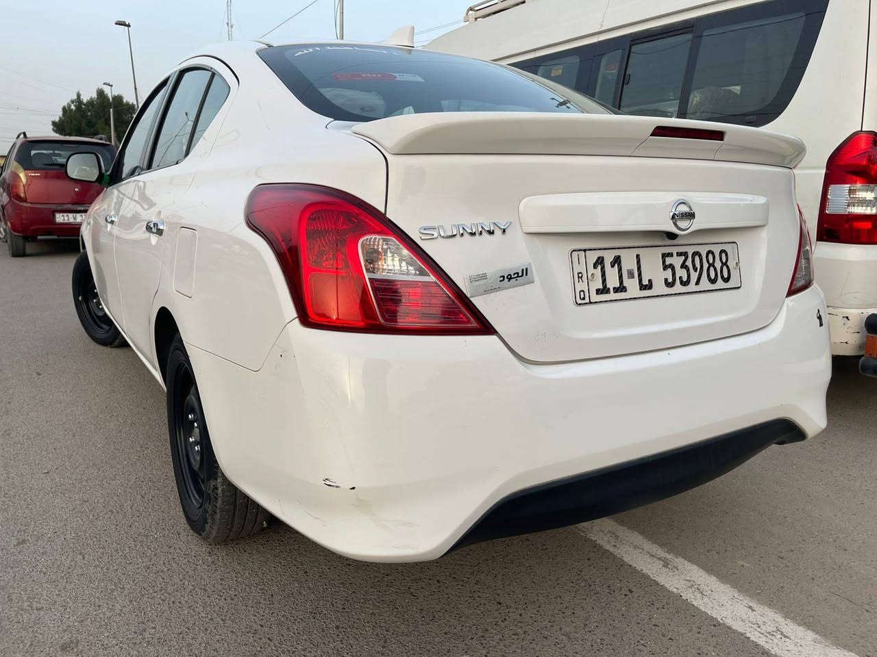 نيسان سني هندي ام البليته مديل 24 سياره مكفوله من ضربه وصبغ شركه السور مكاني بغداد الكرخ ***********
