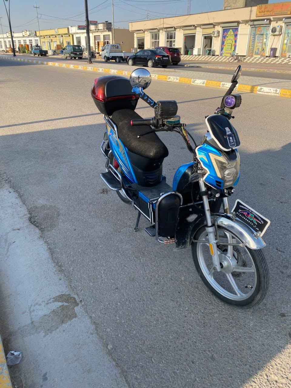سلام عليكم ماطور شحن للبيع ع فحص السعر 700 الماطور بعده جديد لمو شراي جماعت ال600لا تخابرني  للاتصال ***********
