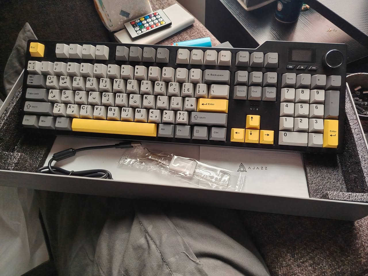 كيبورد للبيع 
1. A jazz nacodex   السعر ٥٠ ألف 
2. Black wolf  السعر ٢٠ ألف 
يتوفر توصيل


**إذا كنت صاحب هذا الإعلان وتريد حذفه لأي سبب، رجاءا أرسل رسالة إلى الدعم الفني**