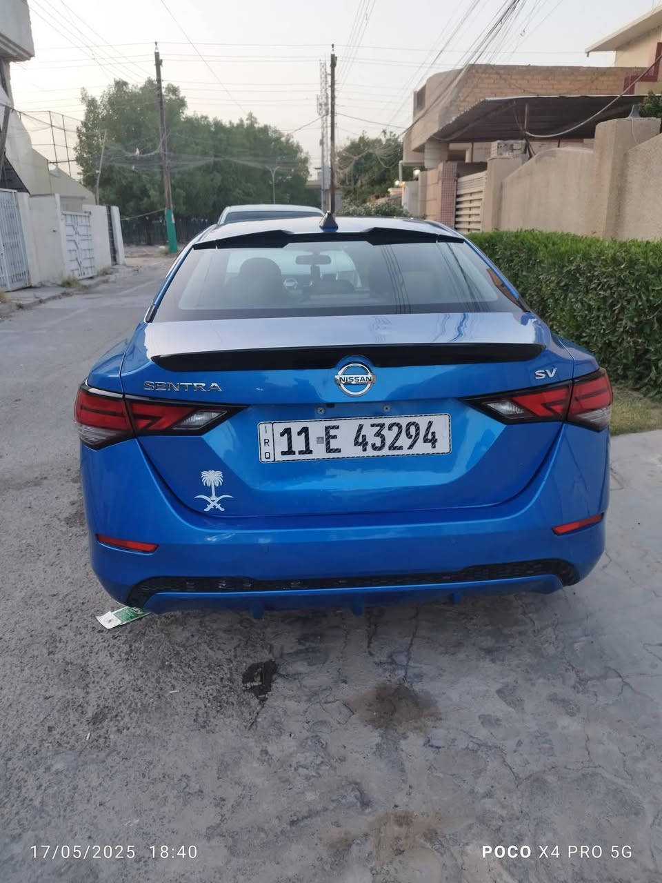 ✅نيسان سنترا وارد امريكي 

✅موديل 2021  SV 

✅ماشي 91 الف ميل   

✅لون ازرق بحري

✅مواصفات 

✅بصمه

✅شاشه كبيره

✅كاميرا خلفية بلادي

✅رادار امامي 

✅رادار خلفي 

✅رادار جانبي 

✅أبواب بصمه وتشغيل عن بعد

✅بيها هواي بعد مواصفات SV معروفه

✅حساسات بريك خلفي 

✅ويل كروم

✅ضرر بسيط تعديل بارد للبنيد والجنطة بدون دواخل بدون صبغ وتبديل

✅مكان السيارة  ( بغداد / الغزالية ) 

 ( السعر 138 ورقة مع مجال بسيط )

✅للاستفسار اتصل عالرقم

***********✅
