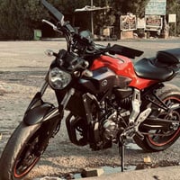 للبيع Yamaha MT_07 موديل 2016 محرك 700cc عليه برمجه دراجه نضيفه سعر 37...