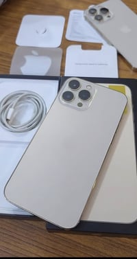 آيفون ١٣ برو ماكس • ذهبي • بطارية ٨٦