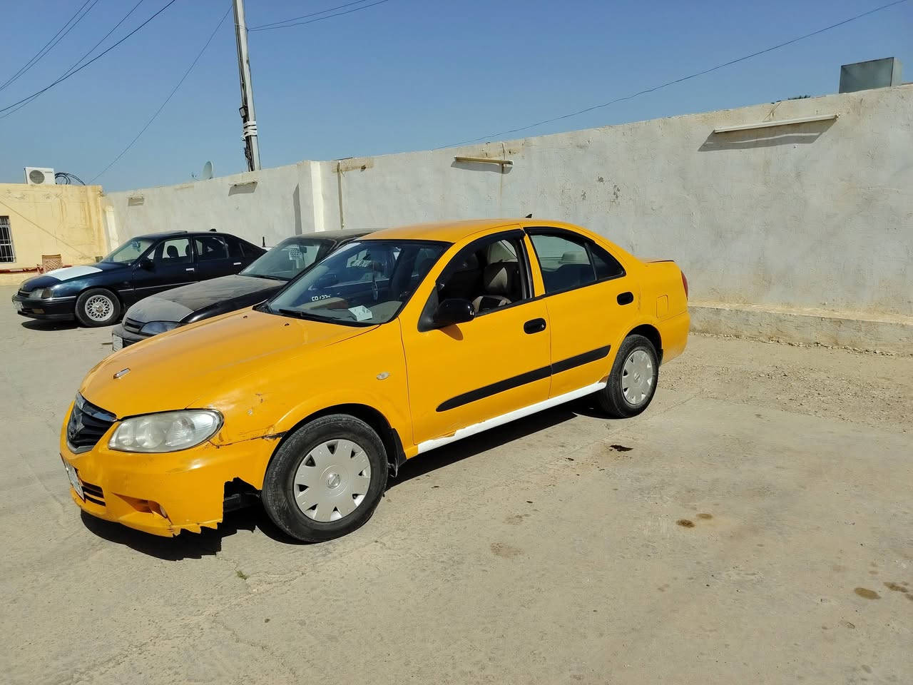 السلام عليكم للبيع نيسان صني رقم بغداد موديل ٢٠١١ مؤسسة بيه صبغ جاملغ امامي ايمن مع صبغ جاملغ خلفي ايمن محرك جيد كير جيد السعر ٧٥ وبيه مجال للاستفسار
***********
***********
