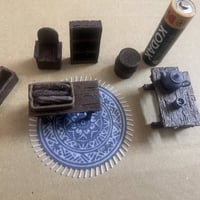 مصغرات • أثاث أطفال • حجم صغير