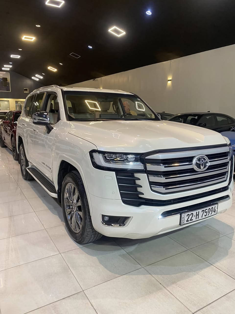 السلام عليكم  اخوتي 👋
تيوتا لاندكروز  VX ساز اصل
موديل 2023  
السعر(  673  )ورقه وبي مجال 

ماشيه(  80  )  الف حقيقي شرط الفحص جديده وضع شركه مابيه كل نقص 
رقم اربيل باسمنه تحويل مباشر او وكالة
السياره  كفالة عامه 
بيه قبق الجنطه الجوه،، الي بي الرقم بي رش فقط 

المواصفات / فول ✅
كشنات جلد
تطبيق ٣ شاشات
شاحن لاسلكي 
كراسي تدفئة تبريد  ذاكرة مقاعد 
حساسات امامي خلفي 
تبريد كشنات 
جنط كهرباء 
كشنات كهرباء 
سلايد
بصمة تشغيل 
بصمة ابواب ،، وبقية المواصفات معروفه بل Vx
السياره جديده وكل نقص مابيه وضع شركه
 
مكانه كربلاء ***********
