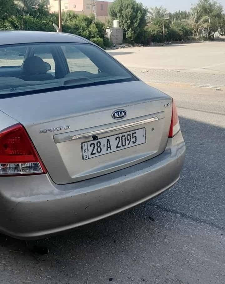 سيراتو٢٠٠٧ نجف خليجي رقم انكليزي ١٦٠٠  مكفول من الصبغ السعر ٧٢ مكان نجف اتصال *********** النجف, العراق
