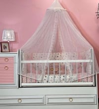 سرير أطفال • تركي ثقيل • بدون فراش