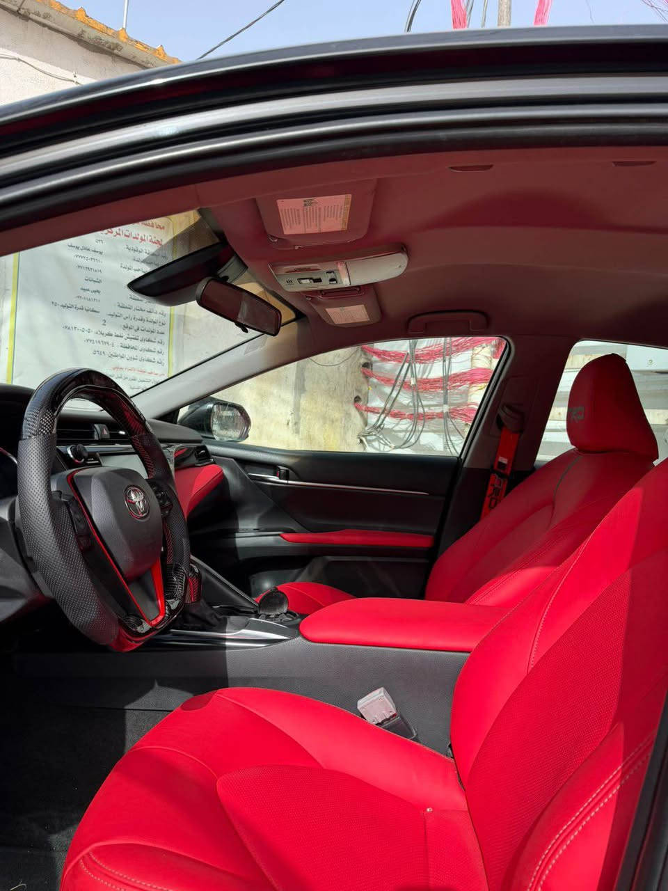 السلام عليكم 
للبيع كامري موديل 2020 وارد امريكي
حادثها ثلاث قطع امامية بنيد و جاملغين الباقي كفااله بدون دواخل و بدون ايرباك 
مكينة و گير كفاله 
حدادية امامية خلفية بالجيس جديدة كلش 
تخم ويل TRD اصلي مو تجاري 
تخم تاير جديد 
عليها درگه سعرها 600 دولار كاربون فايبر RPM
داخل جلد احمر كله مغيره TRD 
عليها دفيوزر و لحايه و هواي مصروف عليها 
رقم بغداد جديد و هزه جديده بأسمي تحويل مباشر ثاني يوم 
السعر 170 ورقه و بيها مجال بسيط 
مكاني كربلاء *********** كربلاء, العراق
