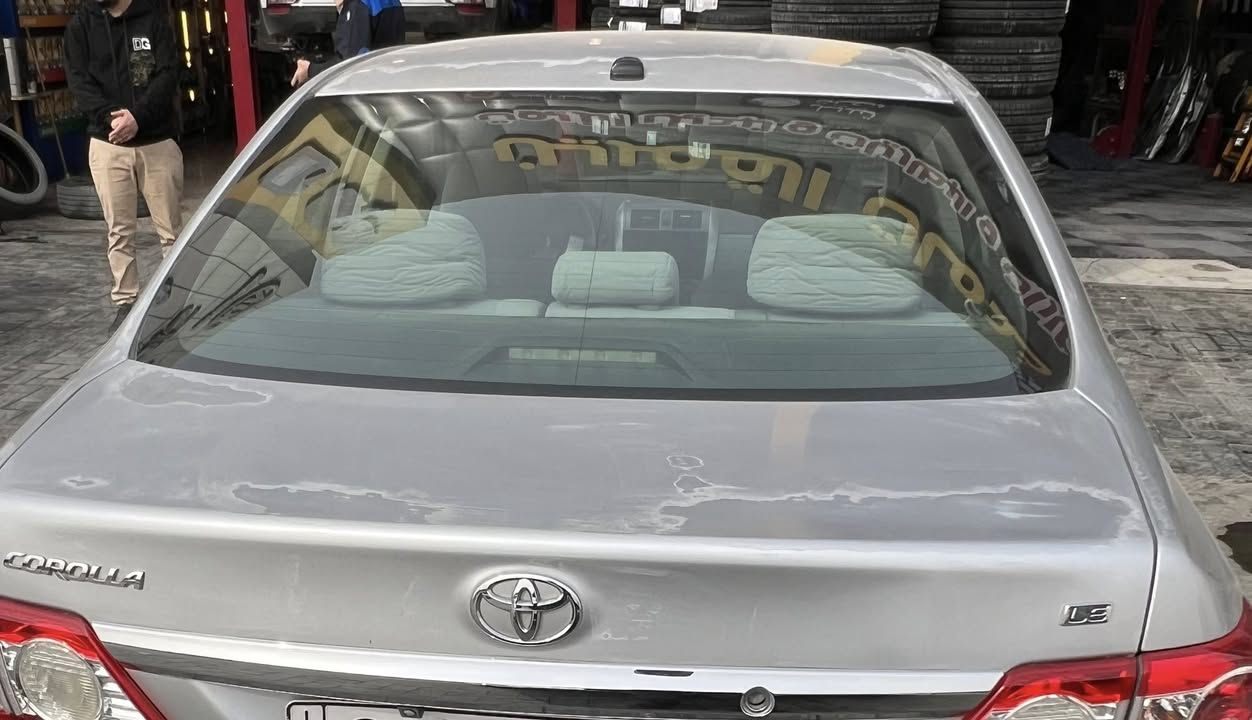 السلام عليكم كورلا 2011 للبيع فقط
وارد امريكي بيها صبغ باب عكس سايق خلفي 
محرك 1800 ماشيه 114 الف 
سياره ليبل واحد بدون تبديل 
السعر 115 ورقه مكانها بغداد الغدير 
***********
