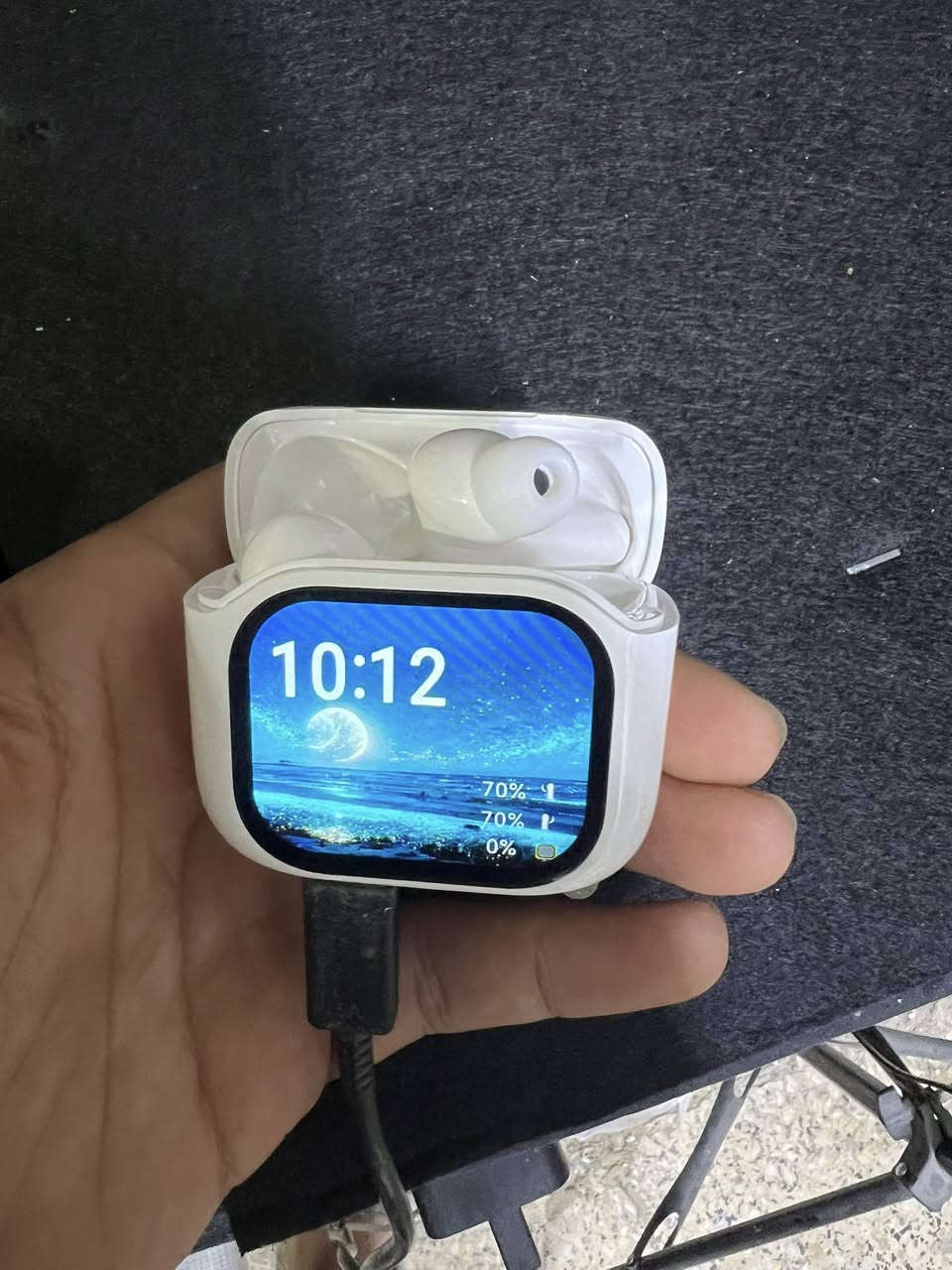 ايربود JM19 اصليه تربط بلتطبيق مالتها مكاني بابل حله تواصل خاص او واتساب *********** السعر حط سعرك وتعال خاص
