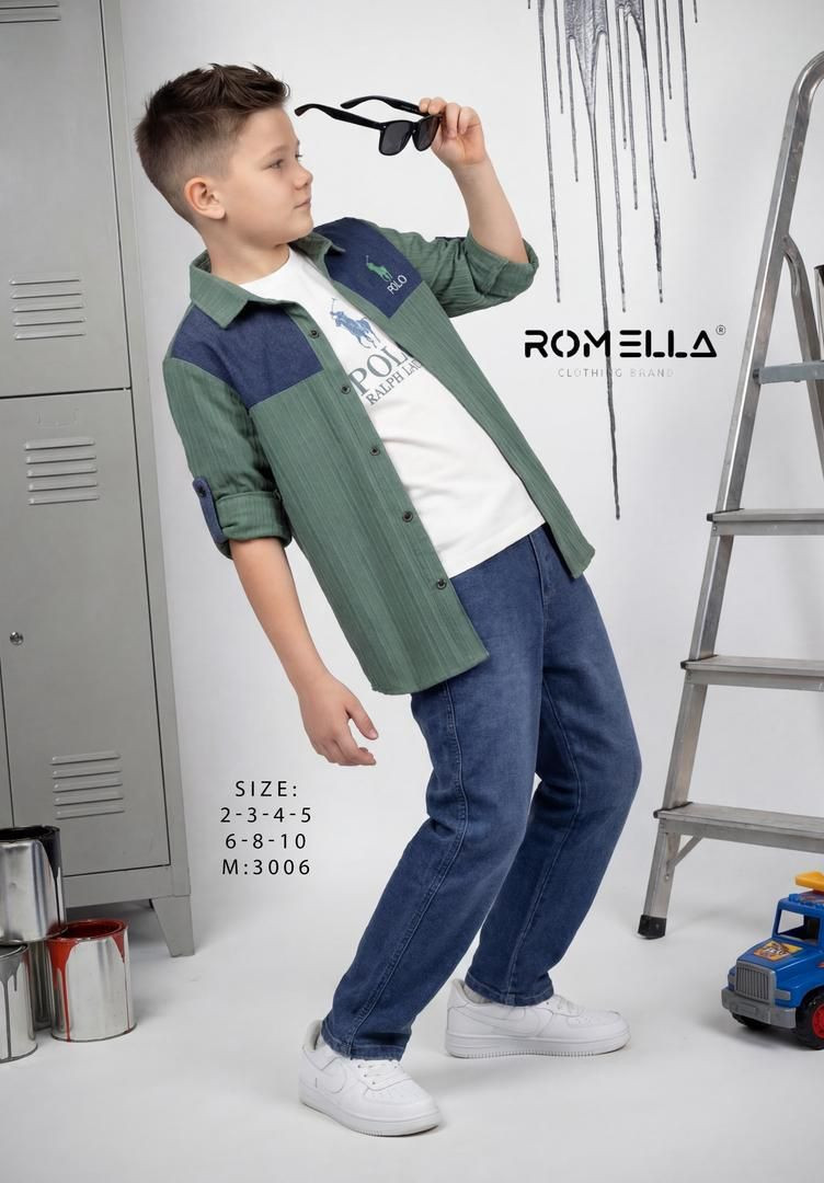 جملة فقط
طقم ولادي ٣ قطع
قياس ٦/١٠ سنوات
توصيل لكل العراق
الحجز والاستفسار ع خاص الصفحة او الواتس***********
