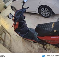دراجه نضيفه مستعمله للبيع  المواصفات  سكنس شحن  بطاريات عدد ٦ بصمه  ال...