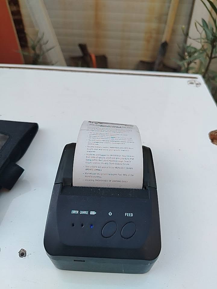 اجهزه مكتبه للبيع بسعر مناسب
السلام عليكم 
اجهزه مكتبه للبيع 
#جهاز كبس هويات شغال بس مرات تشكل رولاته هيتراته شغاله وميسحب كهرباء سعره ١٠ الاف 
#طابعه كانون ٣٤١٠ شغاله بس متروكه صارلها شهر او اقل  اختبارها مرفق ابيعها عاطله سعرها ٥٠ 
#طابعه pos مال ارصده ليزريه حراريه ورقها متوفر شغاله خاليه من اي مشاكل الجديده سعرها ١٠٠-٩٠ رايدها ب ٥٠ 
#كومدي جرارات خالي من الكسر اضرار رطوبه بي فقط سعره ١٥
مكاني الدورة واكو توصيل بكروه 
للتواصل ***********
