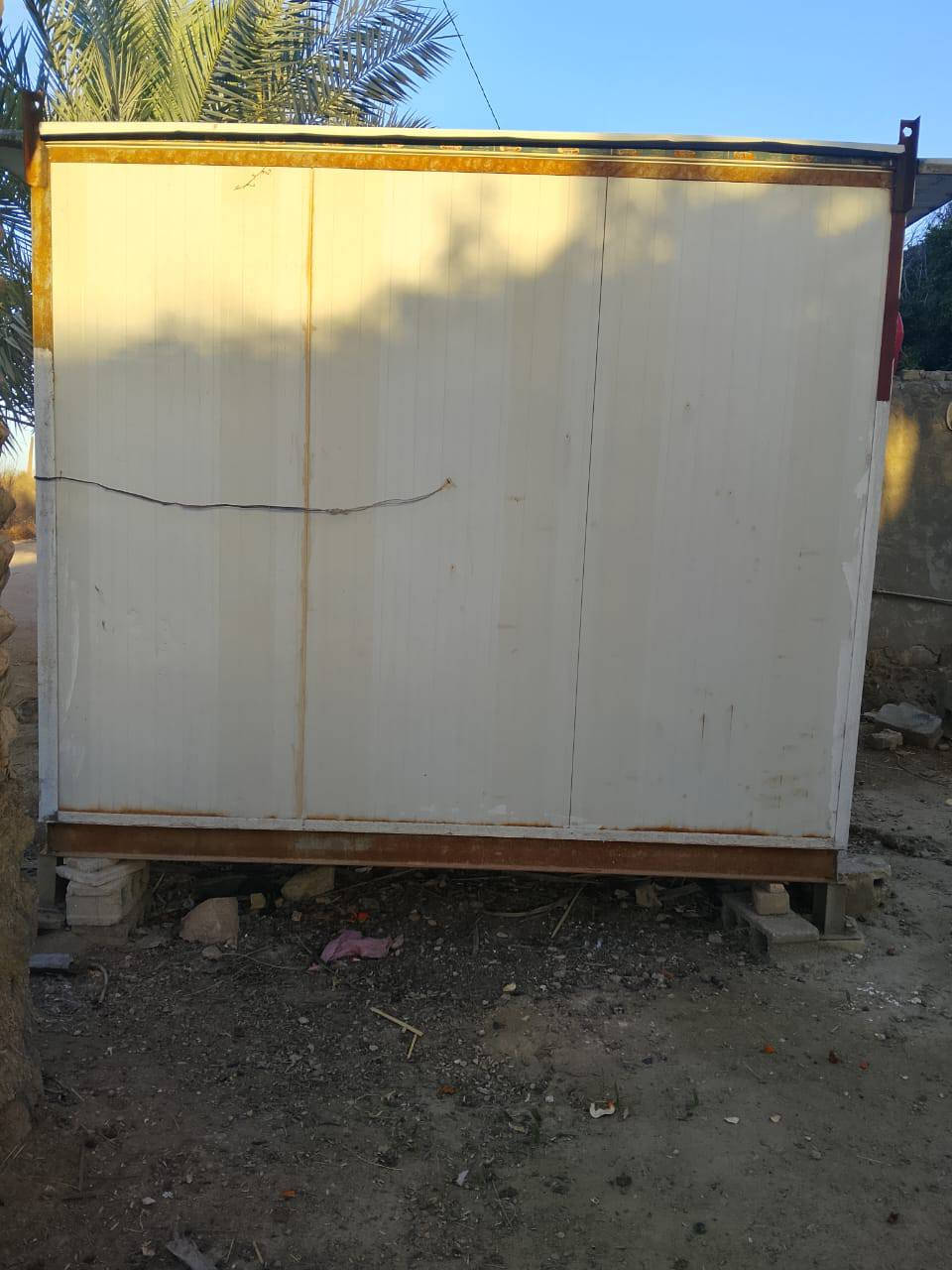 سلام عليكم
كرفان للبيع 
قياسه 3×3 
نضيف كلش استخدام قليل وبي رفوف 
العنوان طويريج 
السعر مليون و٦٠٠


**إذا كنت صاحب هذا الإعلان وتريد حذفه لأي سبب، رجاءا أرسل رسالة إلى الدعم الفني**