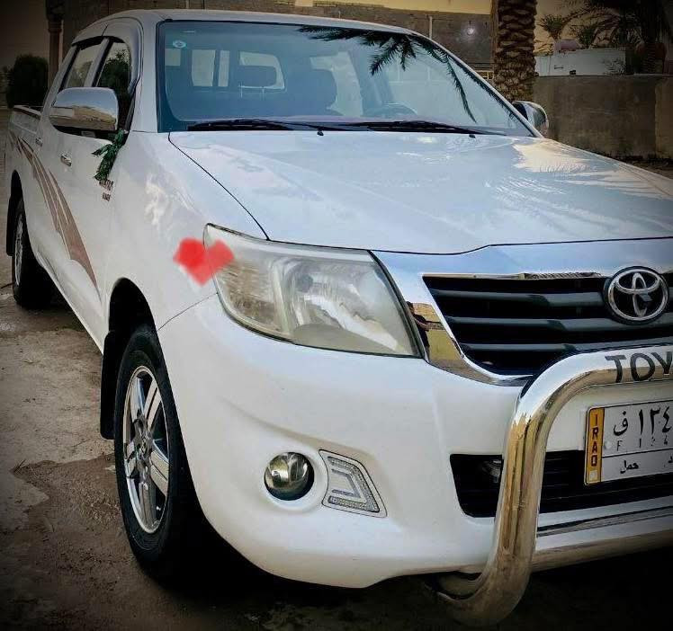 السلام عليكم …
للبيع او مراوس بيكم فقط  توتوتا هايلوكس موديل 2014 اوتماتيك رقم بغداد بسمي شخصين  شاصي 12 السياره جديده ومكفوله من كلشي عدا شبرين صبغ موضحات في الصوره مشايه 247 الف   مكان السياره بابل  السعر 208 وبيه مجال للستفسار الاتصال ع الرقم 

*********** 

***********
