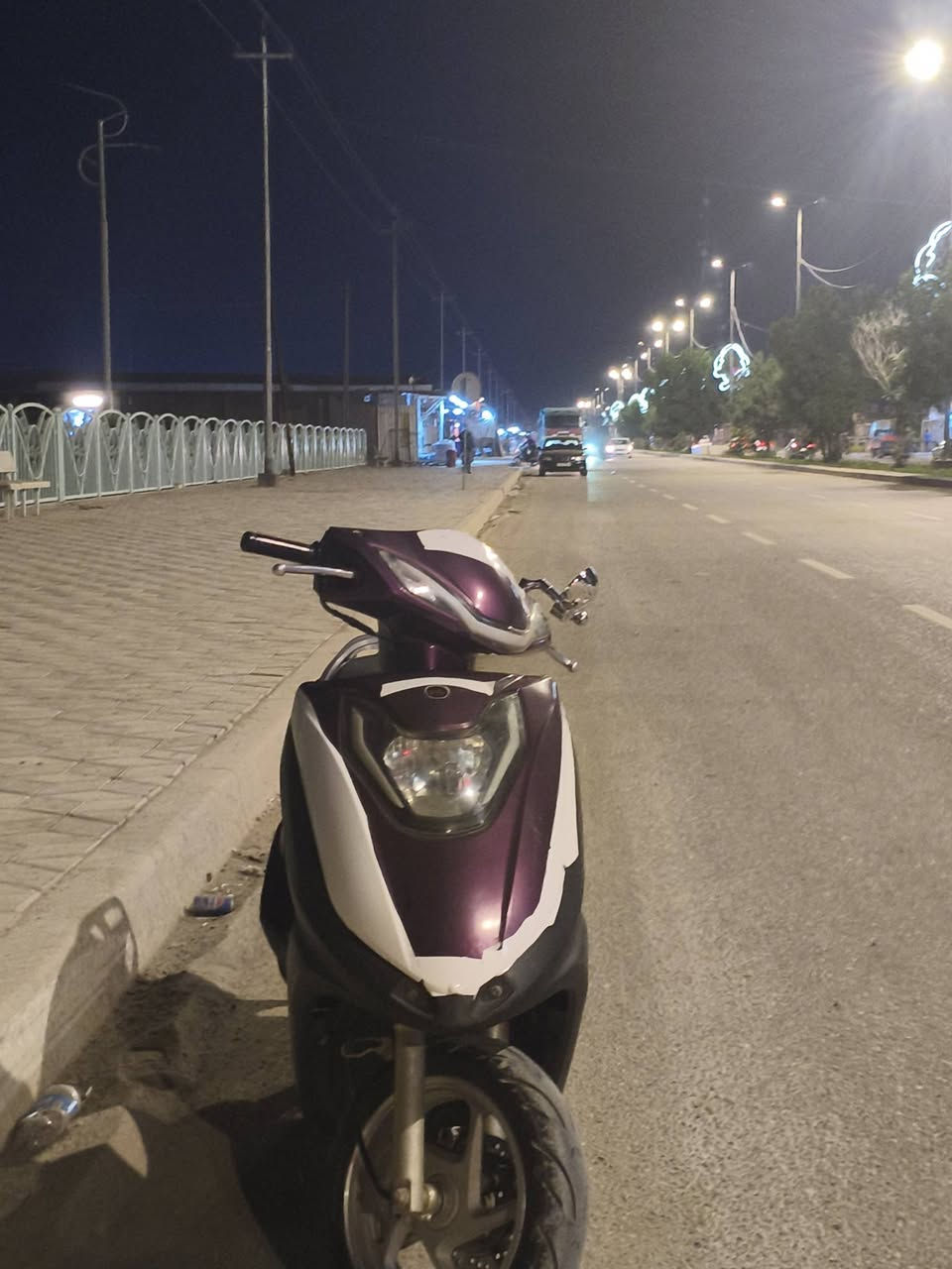 السلام عليكم دراجه للبيع حي النظيف متوازي على بيعتها مكاني الرقم الاستفسار السعر ب400 وبيها مجال الاستفسار على الرقم متواجد على الفيس ***********
