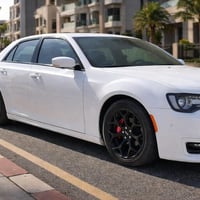 كرايسلر 300 S موديل 2018 وارد كندي كلين تايتل فول بردة خلفية عدا الراد...